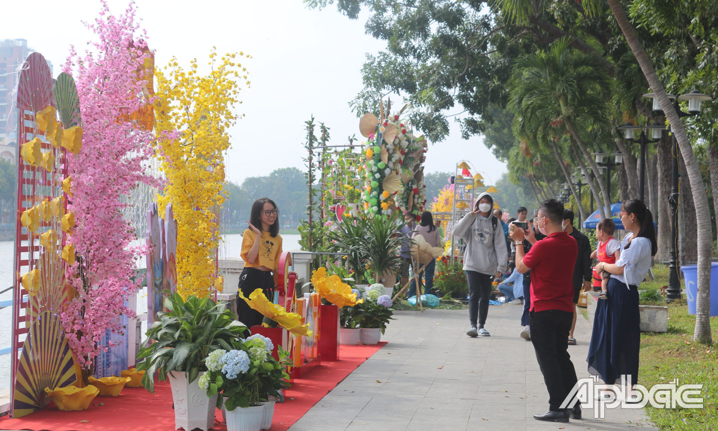 TP. Mỹ Tho: Rộn ràng Lễ hội "Chào năm mới 2023"