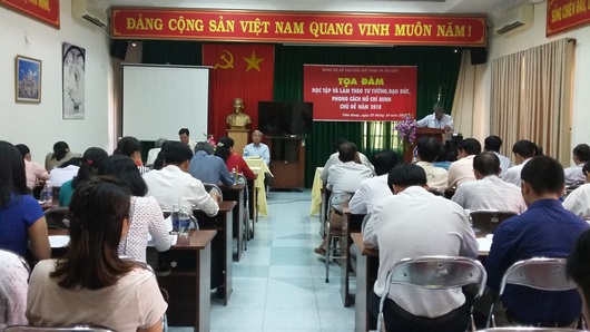 Đảng ủy Sở Văn hóa, Thể thao và Du lịch tổ chức Tọa đàm Học tập và làm theo tư tưởng, đạo đức, phong cách Hồ Chí Minh chuyên đề năm 2018